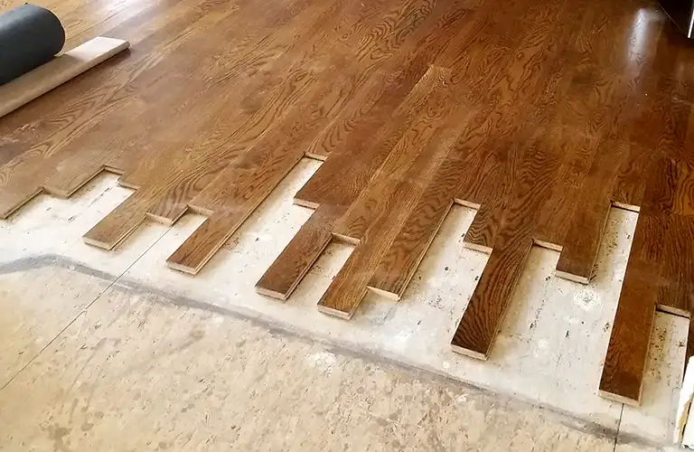 Hardwood floor