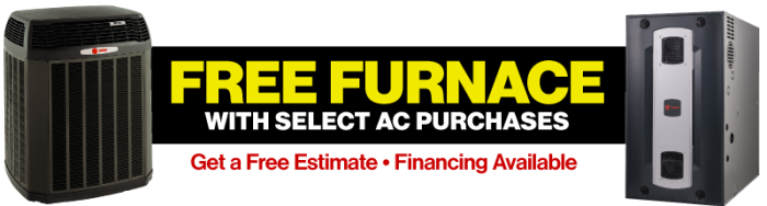 Free Furnace with AC Purchase Offer